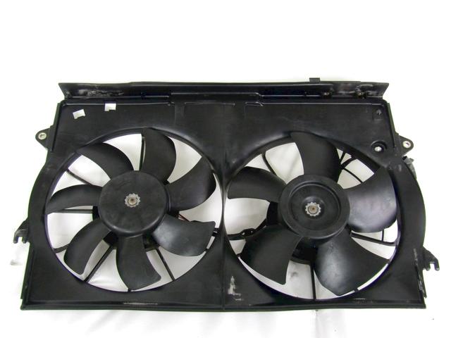 RADIATOR COOLING FAN ELECTRIC / ENGINE COOLING FAN CLUTCH . OEM N. 1671127120 SPARE PART USED CAR TOYOTA COROLLA VERSO E12 (2001 - 2004)  DISPLACEMENT DIESEL 2 YEAR OF CONSTRUCTION 2002
