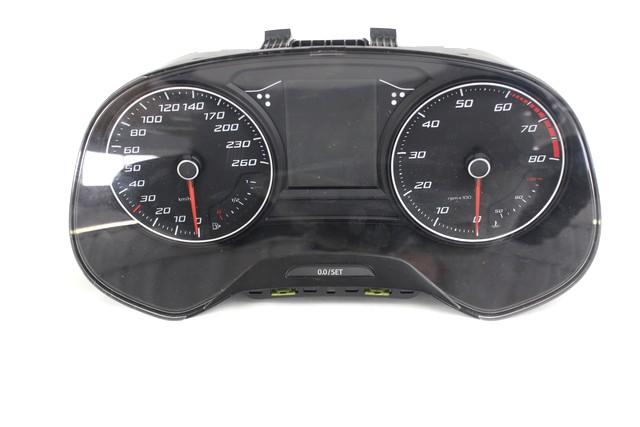 INSTRUMENT CLUSTER / INSTRUMENT CLUSTER OEM N. 5F0920750E SPARE PART USED CAR SEAT ATECA KH7 (DAL 2016) DISPLACEMENT BENZINA 1,4 YEAR OF CONSTRUCTION 2018