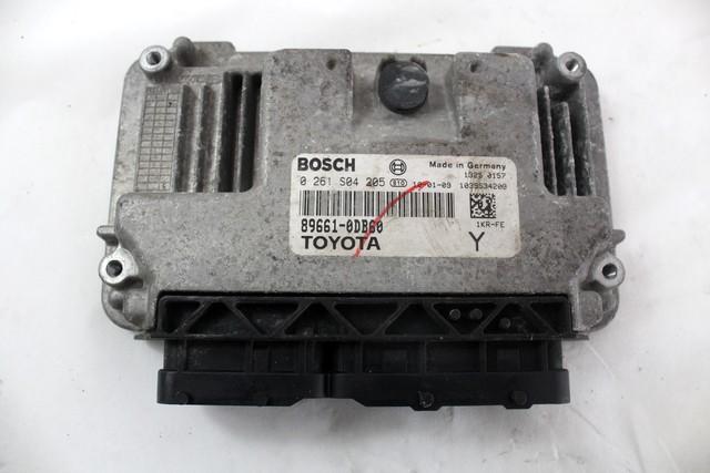 KIT ACCENSIONE AVVIAMENTO OEM N. 19254 KIT ACCENSIONE AVVIAMENTO SPARE PART USED CAR TOYOTA YARIS P9 MK2 R (2009 - 2011) DISPLACEMENT BENZINA 1 YEAR OF CONSTRUCTION 2010