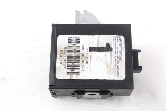 CONTROL CENTRAL LOCKING OEM N. 897410D031 SPARE PART USED CAR TOYOTA YARIS P9 MK2 R (2009 - 2011) DISPLACEMENT BENZINA 1 YEAR OF CONSTRUCTION 2010