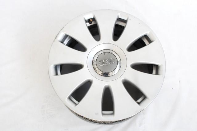 ALLOY WHEEL 16' OEM N. 8E0601025AE SPARE PART USED CAR AUDI A3 MK2R 8P 8PA 8P1 (2008 - 2012) DISPLACEMENT DIESEL 1,6 YEAR OF CONSTRUCTION 2010