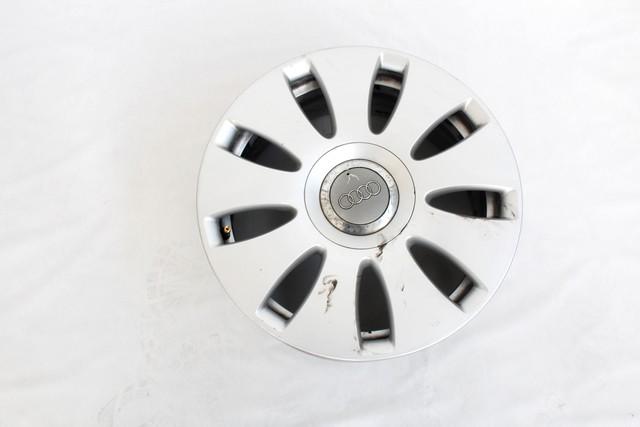 ALLOY WHEEL 16' OEM N. 8E0601025AE SPARE PART USED CAR AUDI A3 MK2R 8P 8PA 8P1 (2008 - 2012) DISPLACEMENT DIESEL 1,6 YEAR OF CONSTRUCTION 2010
