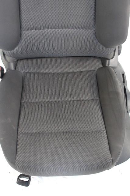 SEAT FRONT DRIVER SIDE LEFT . OEM N. SEASTADA38PRBR5P SPARE PART USED CAR AUDI A3 MK2R 8P 8PA 8P1 (2008 - 2012) DISPLACEMENT DIESEL 1,6 YEAR OF CONSTRUCTION 2010