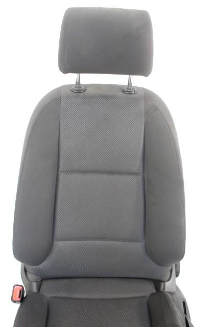 SEAT FRONT DRIVER SIDE LEFT . OEM N. SEASTADA38PRBR5P SPARE PART USED CAR AUDI A3 MK2R 8P 8PA 8P1 (2008 - 2012) DISPLACEMENT DIESEL 1,6 YEAR OF CONSTRUCTION 2010