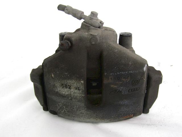 BRAKE CALIPER FRONT LEFT . OEM N. 1K0615124E SPARE PART USED CAR AUDI A3 MK2R 8P 8PA 8P1 (2008 - 2012) DISPLACEMENT DIESEL 2 YEAR OF CONSTRUCTION 2011