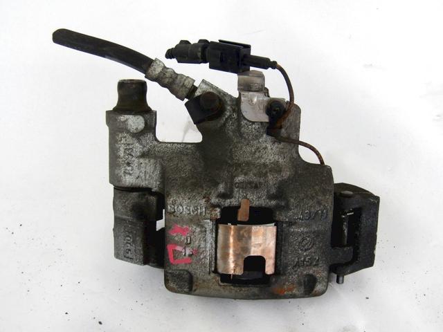BRAKE CALIPER FRONT LEFT . OEM N. 51840303 SPARE PART USED CAR FIAT 500 CINQUECENTO 312 MK3 (2007 - 2015)  DISPLACEMENT BENZINA/GPL 1,2 YEAR OF CONSTRUCTION 2015