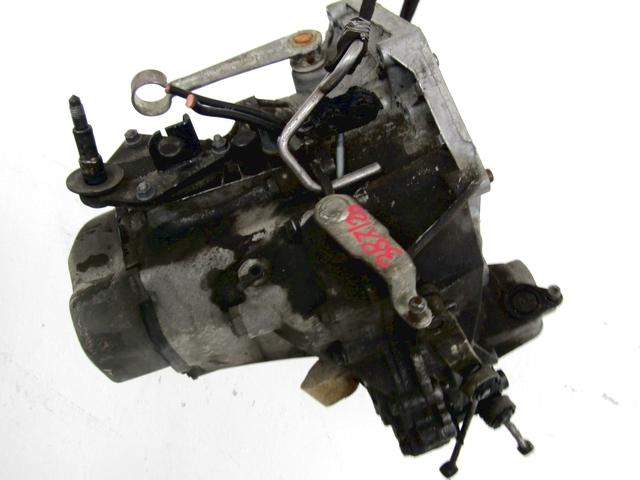 MANUAL TRANSMISSION OEM N. 9651708710 CAMBIO MECCANICO SPARE PART USED CAR PEUGEOT 206 PLUS T3E 2EK 2AC (2009 - 2012)  DISPLACEMENT BENZINA/GPL 1,1 YEAR OF CONSTRUCTION 2010