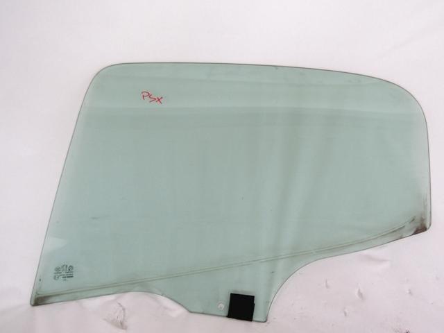 DOOR WINDOW, TINTED GLASS, REAR LEFT OEM N. 9203FL SPARE PART USED CAR PEUGEOT 206 PLUS T3E 2EK 2AC (2009 - 2012)  DISPLACEMENT BENZINA/GPL 1,1 YEAR OF CONSTRUCTION 2010