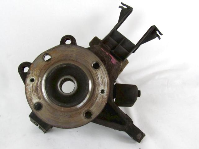 CARRIER, LEFT / WHEEL HUB WITH BEARING, FRONT OEM N. 364675 SPARE PART USED CAR PEUGEOT 206 PLUS T3E 2EK 2AC (2009 - 2012)  DISPLACEMENT BENZINA/GPL 1,1 YEAR OF CONSTRUCTION 2010
