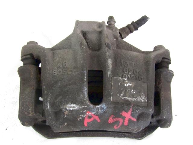 BRAKE CALIPER FRONT RIGHT OEM N. 4400P0 SPARE PART USED CAR PEUGEOT 206 PLUS T3E 2EK 2AC (2009 - 2012)  DISPLACEMENT BENZINA/GPL 1,1 YEAR OF CONSTRUCTION 2010
