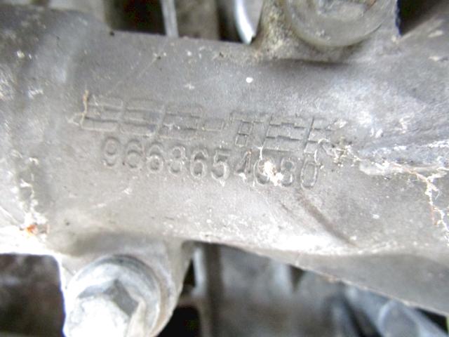 COMPLETE ENGINES . OEM N. RHZ 14399 SPARE PART USED CAR PEUGEOT 206 / 206 CC 2A/C 2D 2E/K (1998 - 2003)  DISPLACEMENT BENZINA 2 YEAR OF CONSTRUCTION 2001