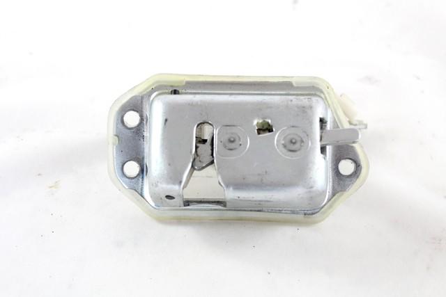 TRUNK LID LOCK OEM N. 96601837 SPARE PART USED CAR CHEVROLET MATIZ (2005 - 2010)  DISPLACEMENT BENZINA/GPL 1 YEAR OF CONSTRUCTION 2008
