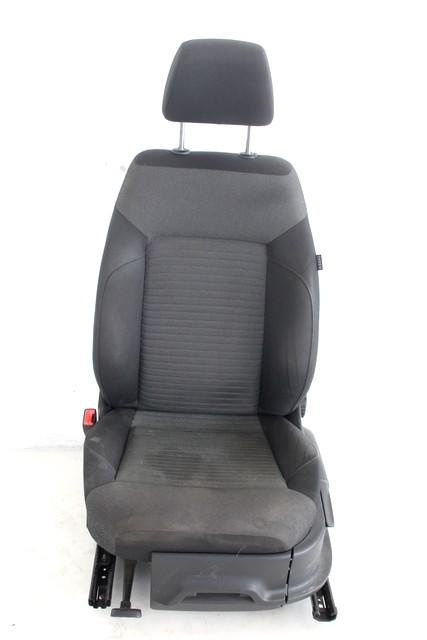 SEAT FRONT DRIVER SIDE LEFT . OEM N. SEASTVWPOLO6R1BR5P SPARE PART USED CAR VOLKSWAGEN POLO 6R1 6C1 (06/2009 - 02/2014)  DISPLACEMENT DIESEL 1,6 YEAR OF CONSTRUCTION 2010