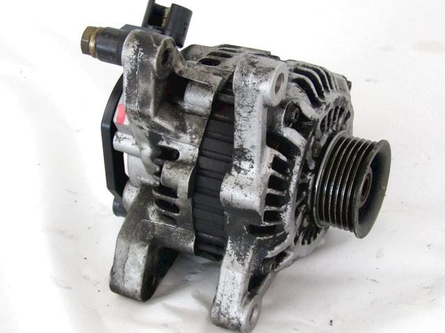 ALTERNATOR - GENERATOR OEM N. 9638275980 SPARE PART USED CAR PEUGEOT 206 / 206 CC 2A/C 2D 2E/K (1998 - 2003)  DISPLACEMENT BENZINA 2 YEAR OF CONSTRUCTION 2001