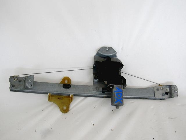 DOOR WINDOW LIFTING MECHANISM FRONT OEM N. 57282 SISTEMA ALZACRISTALLO PORTA ANTERIORE ELETTR SPARE PART USED CAR RENAULT CLIO BH KH MK4 (2012 - 2019) DISPLACEMENT DIESEL 1,5 YEAR OF CONSTRUCTION 2013