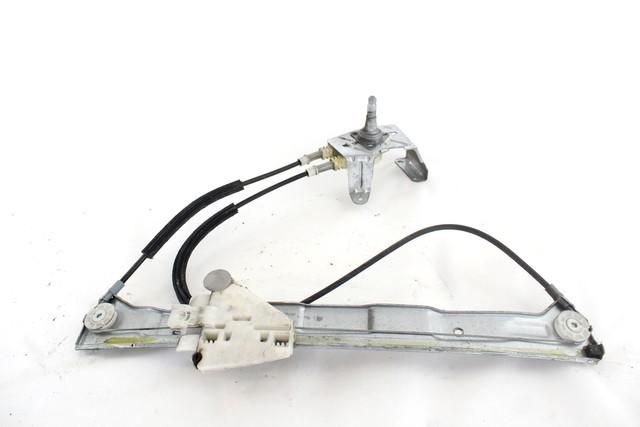 MANUAL REAR WINDOW LIFT SYSTEM OEM N. A4547300646 SPARE PART USED CAR SMART FORFOUR 454 KM1 (2004 - 2006)  DISPLACEMENT BENZINA 1,1 YEAR OF CONSTRUCTION 2004