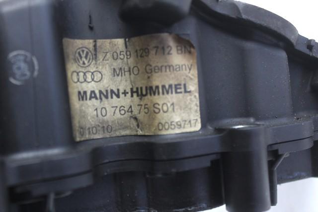 INTAKE MANIFOLD OEM N. 059129712BN SPARE PART USED CAR AUDI A6 C6 R 4F2 4FH 4F5 BER/SW/ALLROAD (10/2008 - 2011)  DISPLACEMENT DIESEL 3 YEAR OF CONSTRUCTION 2011