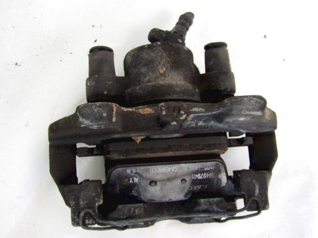 BRAKE CALIPER FRONT LEFT . OEM N. 410016069R SPARE PART USED CAR RENAULT CLIO BH KH MK4 (2012 - 2019) DISPLACEMENT DIESEL 1,5 YEAR OF CONSTRUCTION 2013