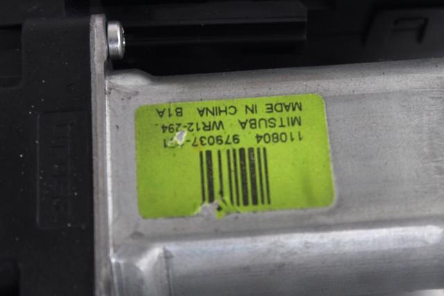 DOOR WINDOW LIFTING MECHANISM FRONT OEM N. 6253 SISTEMA ALZACRISTALLO PORTA ANTERIORE ELETTRI SPARE PART USED CAR VOLVO C30 533 (2006 - 2012) DISPLACEMENT DIESEL 1,6 YEAR OF CONSTRUCTION 2011