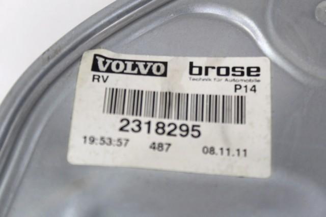 DOOR WINDOW LIFTING MECHANISM FRONT OEM N. 6253 SISTEMA ALZACRISTALLO PORTA ANTERIORE ELETTRI SPARE PART USED CAR VOLVO C30 533 (2006 - 2012) DISPLACEMENT DIESEL 1,6 YEAR OF CONSTRUCTION 2011