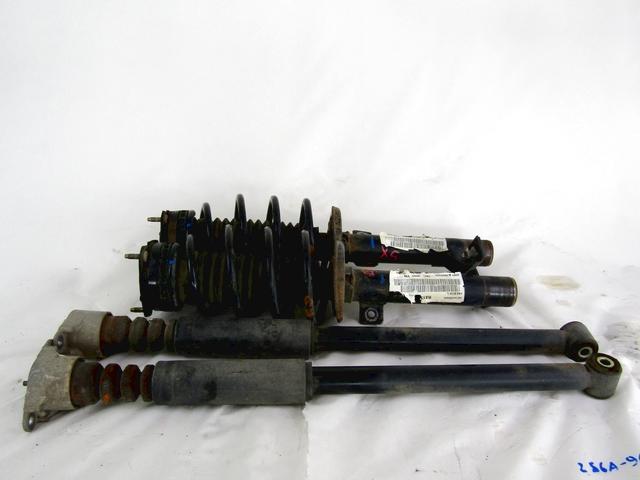 KIT OF 4 FRONT AND REAR SHOCK ABSORBERS OEM N. 16085 KIT 4 AMMORTIZZATORI ANTERIORI E POSTERIORI SPARE PART USED CAR FORD FIESTA JH JD MK5 (2002 - 2004)  DISPLACEMENT BENZINA 1,4 YEAR OF CONSTRUCTION 2002