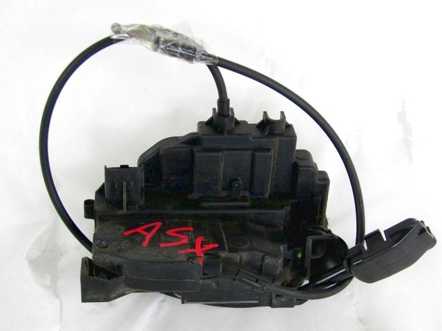CENTRAL LOCKING OF THE FRONT LEFT DOOR OEM N. 8200300123 SPARE PART USED CAR RENAULT CLIO BR0//1 CR0/1 KR0/1 MK3 R (05/2009 - 2013)  DISPLACEMENT BENZINA/GPL 1,2 YEAR OF CONSTRUCTION 2011