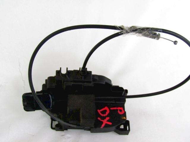 CENTRAL REAR RIGHT DOOR LOCKING OEM N. 8200300129 SPARE PART USED CAR RENAULT CLIO BR0//1 CR0/1 KR0/1 MK3 R (05/2009 - 2013)  DISPLACEMENT BENZINA/GPL 1,2 YEAR OF CONSTRUCTION 2011