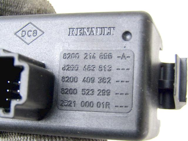 SWITCH HAZARD WARNING/CENTRAL LCKNG SYST OEM N. 8200214896 SPARE PART USED CAR RENAULT CLIO BR0//1 CR0/1 KR0/1 MK3 R (05/2009 - 2013)  DISPLACEMENT BENZINA/GPL 1,2 YEAR OF CONSTRUCTION 2011