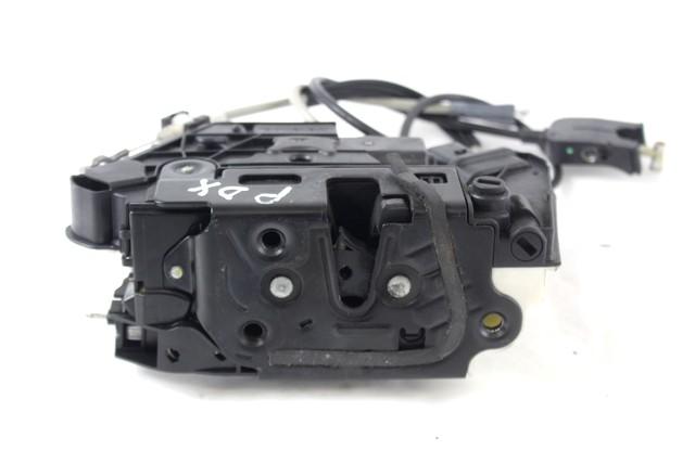 CENTRAL REAR RIGHT DOOR LOCKING OEM N. 6J0839016E SPARE PART USED CAR SEAT IBIZA 6J5 6P1 MK4 R BER/SW (2012 -2017)  DISPLACEMENT BENZINA 1,2 YEAR OF CONSTRUCTION 2012