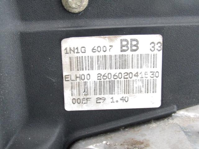 COMPLETE ENGINES . OEM N. FXJA 16085 SPARE PART USED CAR FORD FIESTA JH JD MK5 (2002 - 2004)  DISPLACEMENT BENZINA 1,4 YEAR OF CONSTRUCTION 2002