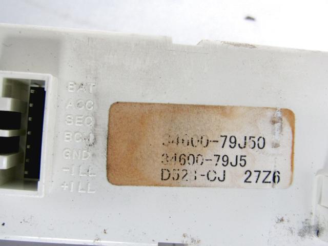 BOARD COMPUTER OEM N. 34600-79J50 SPARE PART USED CAR FIAT SEDICI FY (2006 - 4/2009)  DISPLACEMENT DIESEL 1,9 YEAR OF CONSTRUCTION 2007