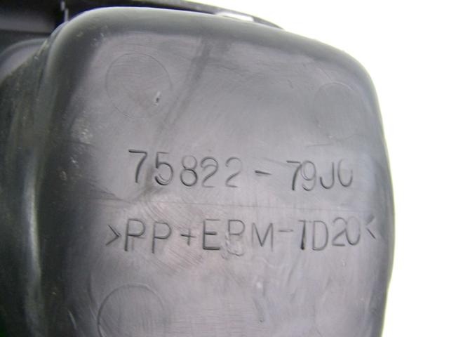 REAR TUNNEL COVERING OEM N. 75822-79J0 SPARE PART USED CAR FIAT SEDICI FY (2006 - 4/2009)  DISPLACEMENT DIESEL 1,9 YEAR OF CONSTRUCTION 2007