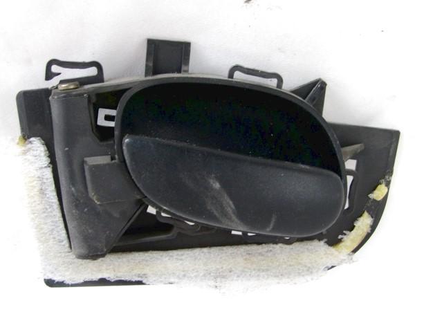 DOOR HANDLE INSIDE OEM N. 9143A4 SPARE PART USED CAR PEUGEOT 206 / 206 CC 2A/C 2D 2E/K (1998 - 2003)  DISPLACEMENT DIESEL 1,4 YEAR OF CONSTRUCTION 2002