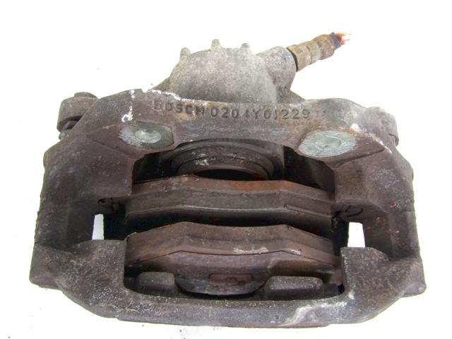 BRAKE CALIPER FRONT LEFT . OEM N. 4400P1 SPARE PART USED CAR PEUGEOT 206 / 206 CC 2A/C 2D 2E/K (1998 - 2003)  DISPLACEMENT DIESEL 1,4 YEAR OF CONSTRUCTION 2002
