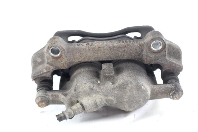 BRAKE CALIPER FRONT LEFT . OEM N. 7701051808 SPARE PART USED CAR RENAULT TRAFIC JL FL EL MK2 (2001 - 2014)  DISPLACEMENT DIESEL 1,9 YEAR OF CONSTRUCTION 2006