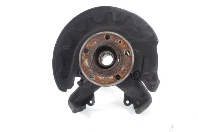 CARRIER, LEFT / WHEEL HUB WITH BEARING, FRONT OEM N. 6Q0407255AC SPARE PART USED CAR VOLKSWAGEN POLO 6R1 6C1 R (DAL 02/2014)  DISPLACEMENT BENZINA 1 YEAR OF CONSTRUCTION 2016