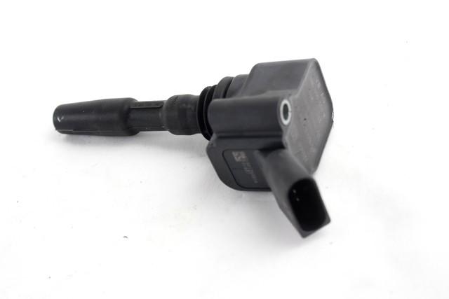 IGNITION COIL OEM N. 04E905110M SPARE PART USED CAR VOLKSWAGEN POLO 6R1 6C1 R (DAL 02/2014)  DISPLACEMENT BENZINA 1 YEAR OF CONSTRUCTION 2016