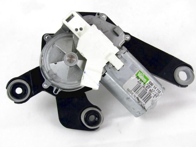 REAR WIPER MOTOR OEM N. 9637158780 SPARE PART USED CAR CITROEN C4 MK1 / COUPE L LC (2004 - 08/2009)  DISPLACEMENT DIESEL 1,6 YEAR OF CONSTRUCTION 2006