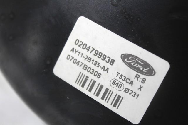 POWER BRAKE UNIT DEPRESSION OEM N. AY11-2B195-AA SPARE PART USED CAR FORD BMAX JK (DAL 2012) DISPLACEMENT DIESEL 1,6 YEAR OF CONSTRUCTION 2013