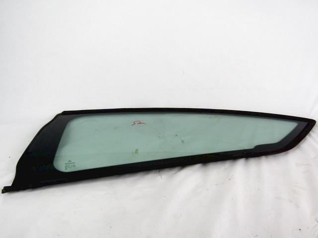 FIXED DOOR WINDOW, LEFT OEM N. 8569FF SPARE PART USED CAR CITROEN C4 MK1 / COUPE L LC (2004 - 08/2009)  DISPLACEMENT DIESEL 1,6 YEAR OF CONSTRUCTION 2006