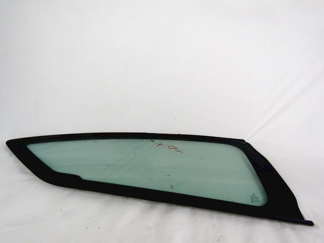 FIXED DOOR WINDOW, RIGHT OEM N. 8569PY SPARE PART USED CAR CITROEN C4 MK1 / COUPE L LC (2004 - 08/2009)  DISPLACEMENT DIESEL 1,6 YEAR OF CONSTRUCTION 2006