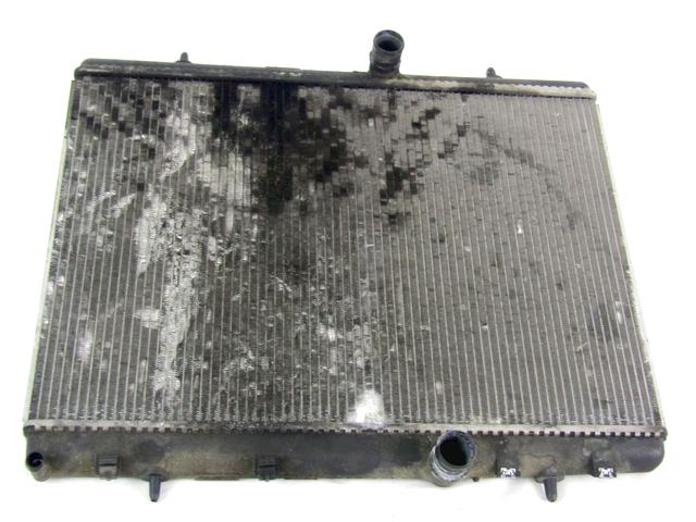 RADIATORS . OEM N. 9680533480 SPARE PART USED CAR CITROEN C4 MK1 / COUPE L LC (2004 - 08/2009)  DISPLACEMENT DIESEL 1,6 YEAR OF CONSTRUCTION 2006