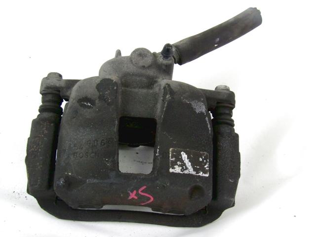 BRAKE CALIPER FRONT RIGHT OEM N. 4400W7 SPARE PART USED CAR CITROEN C4 MK1 / COUPE L LC (2004 - 08/2009)  DISPLACEMENT DIESEL 1,6 YEAR OF CONSTRUCTION 2006
