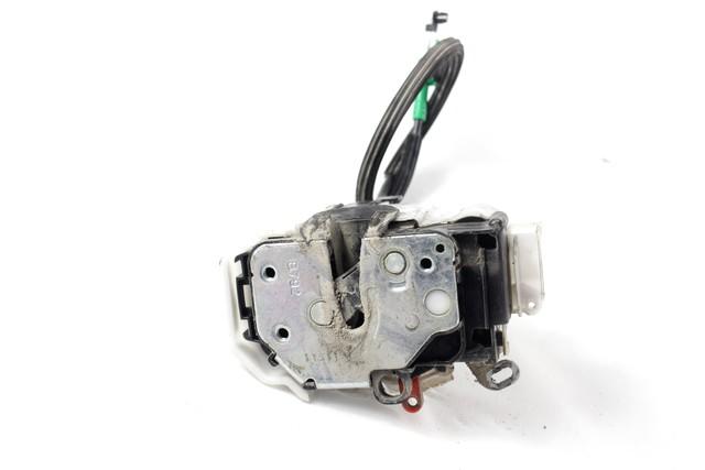CENTRAL LOCKING OF THE FRONT LEFT DOOR OEM N. 1365229080 SPARE PART USED CAR CITROEN NEMO (2008 - 2013)  DISPLACEMENT DIESEL 1,4 YEAR OF CONSTRUCTION 2011