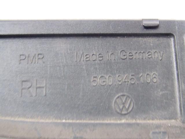 MOUNTING PARTS BUMPER, REAR OEM N. 5G0945106 SPARE PART USED CAR VOLKSWAGEN GOLF VII 5G1 BQ1 BE1 BE2 BA5 BV5 MK7 (DAL 2012) DISPLACEMENT DIESEL 1,2 YEAR OF CONSTRUCTION 2013