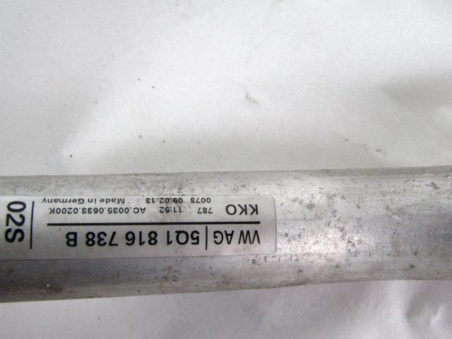COOLANT LINES OEM N. 5Q1816738B SPARE PART USED CAR VOLKSWAGEN GOLF VII 5G1 BQ1 BE1 BE2 BA5 BV5 MK7 (DAL 2012) DISPLACEMENT DIESEL 1,2 YEAR OF CONSTRUCTION 2013