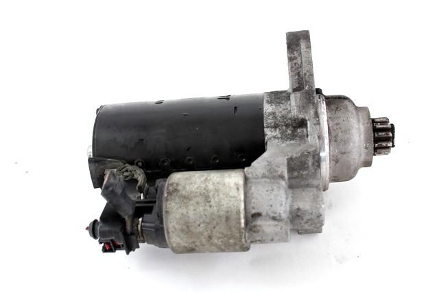 STARTER  OEM N. 02Z911023N SPARE PART USED CAR VOLKSWAGEN POLO 6R1 6C1 (06/2009 - 02/2014)  DISPLACEMENT DIESEL 1,6 YEAR OF CONSTRUCTION 2009