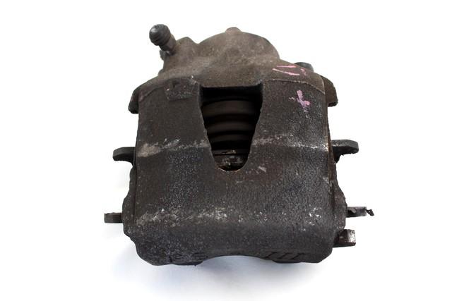 BRAKE CALIPER FRONT LEFT . OEM N. 1K0615124D SPARE PART USED CAR VOLKSWAGEN POLO 6R1 6C1 (06/2009 - 02/2014)  DISPLACEMENT DIESEL 1,6 YEAR OF CONSTRUCTION 2009