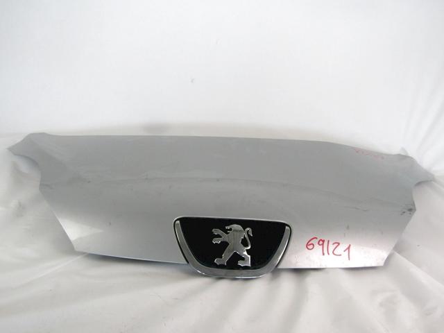 BONNET / HOOD OEM N. 1611149380 SPARE PART USED CAR PEUGEOT 107 PM PN (2005 - 2014)  DISPLACEMENT BENZINA 1 YEAR OF CONSTRUCTION 2007