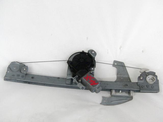 DOOR WINDOW LIFTING MECHANISM FRONT OEM N. 18586 SISTEMA ALZACRISTALLO PORTA ANTERIORE ELETTR SPARE PART USED CAR PEUGEOT 107 PM PN (2005 - 2014)  DISPLACEMENT BENZINA 1 YEAR OF CONSTRUCTION 2007